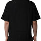 Black Cotton Short Sleeve Buttoned Casual Shirt