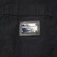 Black Cotton Short Sleeve Buttoned Casual Shirt