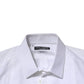 White Bib Cotton Poplin GOLD Men Formal Shirt