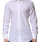 White GOLD Long Sleeves Dress Formal Shirt