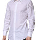 White GOLD Long Sleeves Dress Formal Shirt