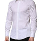 White MARTINI Long Sleeves Dress Formal Shirt