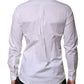 White MARTINI Long Sleeves Dress Formal Shirt