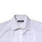 White Cotton Long Sleeves GOLD Formal Shirt
