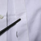 White GOLD Long Sleeves Dress Formal Shirt