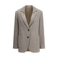 Ribbed deisgn lurex Jacket