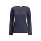 Long-sleeved lurex Top