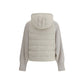 Wool sleeved Down Jacket