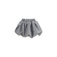 Vichy pattern balloon Miniskirt