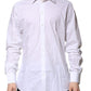 White GOLD Long Sleeves Dress Formal Shirt