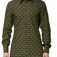 Multicolor Cotton Cactus GOLD Men Formal Shirt