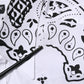 White MARTINI Bandana Print Formal Shirt
