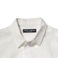 White DG Crown Embellish Dress Formal Shirt