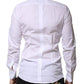 White Cotton GOLD Long Sleeves Formal Shirt