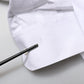 White GOLD Bib Poplin Dress Men Formal Shirt