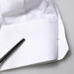 White GOLD Bib Poplin Dress Men Formal Shirt