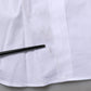 White Cotton GOLD Long Sleeves Formal Shirt