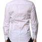 White MARTINI Long Sleeves Men Formal Shirt