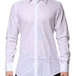 White MARTINI Long Sleeves Men Formal Shirt