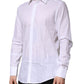 White MARTINI Long Sleeves Men Formal Shirt