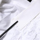 White Cotton Ruffled Detailing Formal Shirt