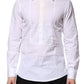 White Poplin Cotton Formal Men Dress Shirt
