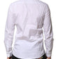 White Poplin Cotton Formal Men Dress Shirt