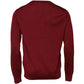 Maroon Cashmere Crew Neck Sweatshirt Sweater