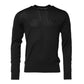 Dark Gray Cotton DG Logo Sweatshirt Sweater