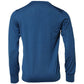 Blue Cashmere Crew Neck Sweatshirt Sweater