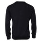 Black Cashmere Crew Neck Sweatshirt Sweater