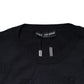 Black Silk Crew Neck Sweatshirt Sweater