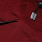 Maroon Cashmere Crew Neck Sweatshirt Sweater