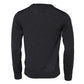Dark Gray Wool Crew Neck Sweatshirt Sweater