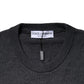 Dark Gray Wool Crew Neck Sweatshirt Sweater