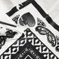 White Bandana Cotton Men Crew Neck T-shirt