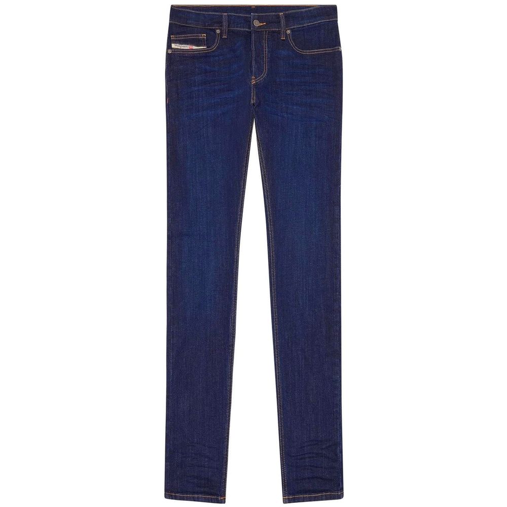 Blue Cotton Jeans & Pant