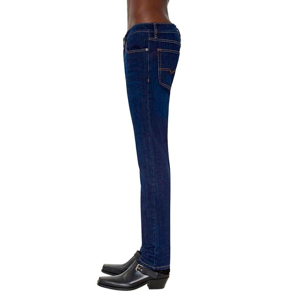 Blue Cotton Jeans & Pant