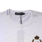 White King Crown Cotton Crew Neck T-shirt