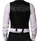 Gray Wool Dress Formal Men Waistcoat Vest
