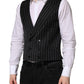 Black Wool Dress Formal Men Waistcoat Vest