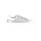 Silver Leather Women Sneaker