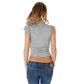 Brown Lycra Women Top