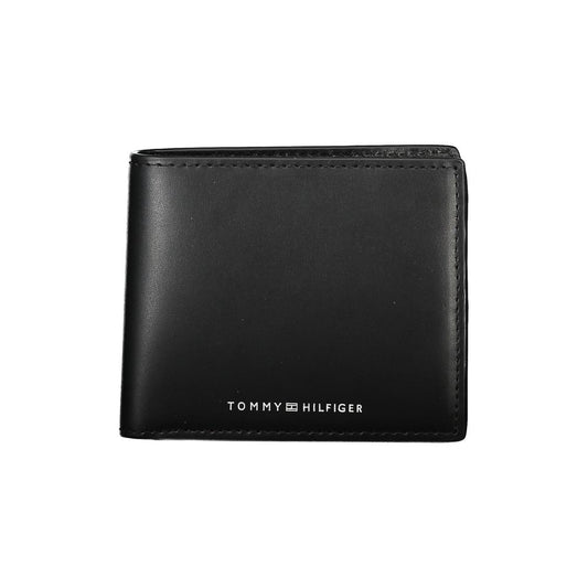 Black Leather Men Wallet