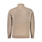 Brown Polyamide Men Sweater