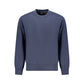 Blue Cotton Men Sweater