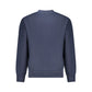 Blue Cotton Men Sweater