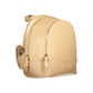 Beige Polyethylene Backpack