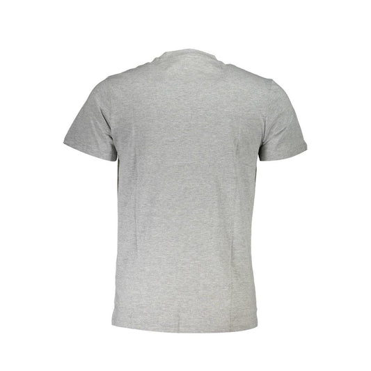 Brown Cotton Men T-Shirt