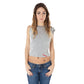 Brown Lycra Women Top